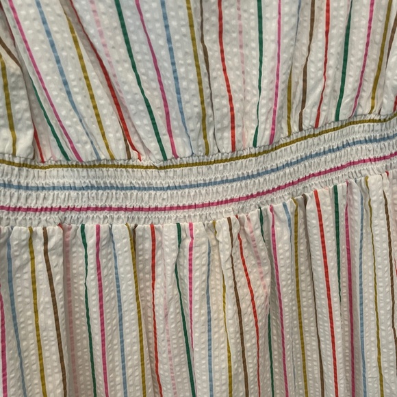 🌈 Boden dress rainbow seersucker - Picture 5 of 8